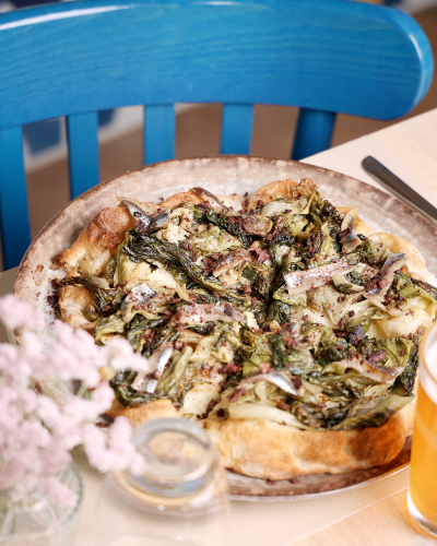 pizza scarole